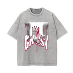 Washed Cotton Dark Aesthetic Tee