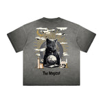 Faded Thick Dark Aesthetic Tee