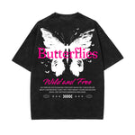 Stone-Washed Dark Aesthetic T-Shirt