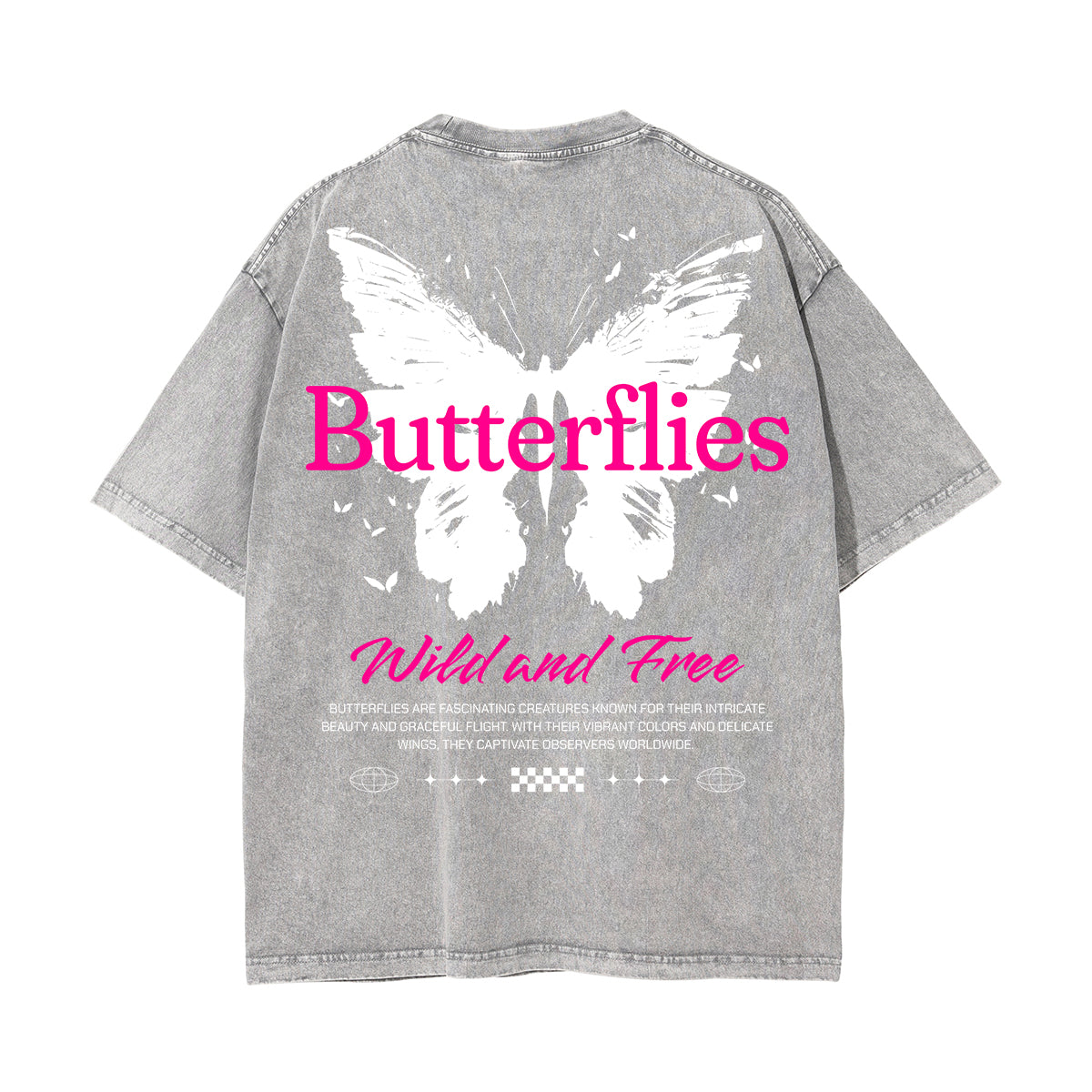 Washed Cotton Dark Aesthetic Tee