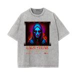 Washed Cotton Dark Aesthetic Tee