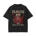 Stone-Washed Dark Aesthetic T-Shirt