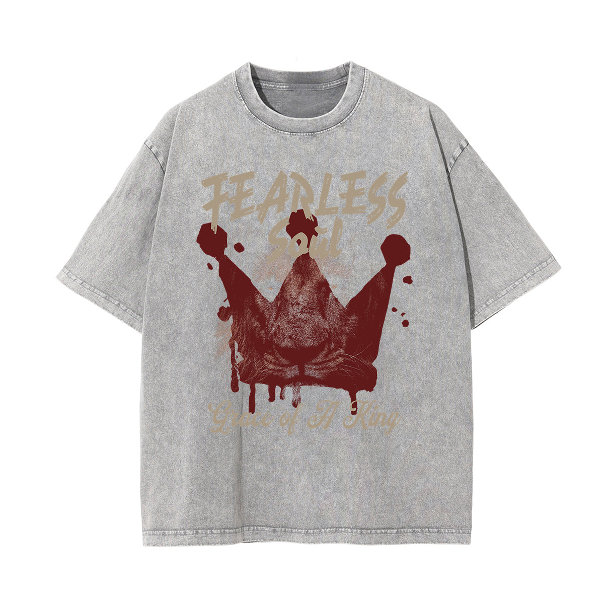 Washed Cotton Dark Aesthetic Tee