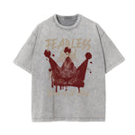 Washed Cotton Dark Aesthetic Tee