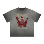 Faded Thick Dark Aesthetic Tee