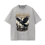 Washed Cotton Dark Aesthetic Tee