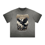 Faded Thick Dark Aesthetic Tee