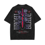 Stone-Washed Dark Aesthetic T-Shirt