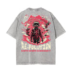 Washed Cotton Dark Aesthetic Tee