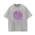 Stone-Washed Gothic Death Motif Tee