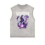 Frayed-Edge Gothic Death Motif Tank