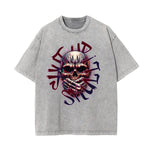 Stone-Washed Gothic Death Motif Tee