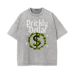 Stone-Washed Gothic Death Motif Tee