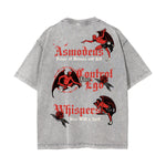 Stone-Washed Gothic Death Motif Tee