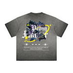 Heavyweight Washed Flower Graphic Tee