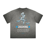 Heavyweight Washed Flower Graphic Tee