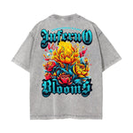 Washed Cotton Flame Graphic Tee