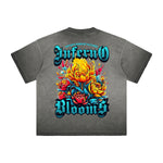 Heavyweight Washed Flame Graphic Tee