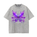 Washed Cotton Flame Graphic Tee