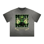 Heavyweight Washed Flame Graphic Tee