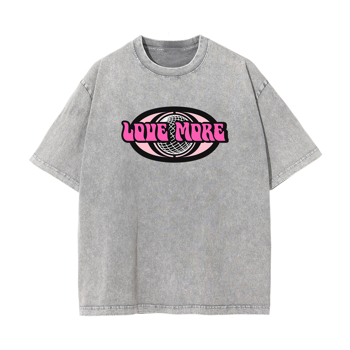 Love More Y2K Valentines Day Graphic Tee-INNBLAC Fashion Apparel