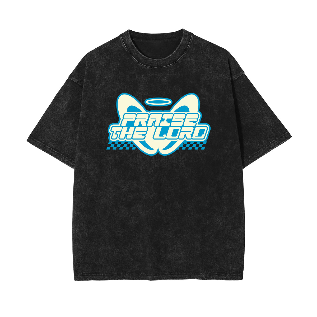 Praise The Lord Christian Y2K Graphic Tee-INNBLAC Fashion Apparel