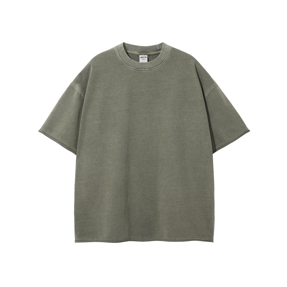Raw Edge Hem Vintage T Shirt 8oz-INNBLAC Fashion Apparel