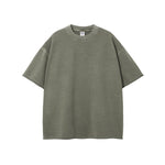 Raw Edge Hem Vintage T Shirt 8oz-INNBLAC Fashion Apparel
