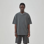 Raw Edge Hem Vintage T Shirt 8oz-INNBLAC Fashion Apparel