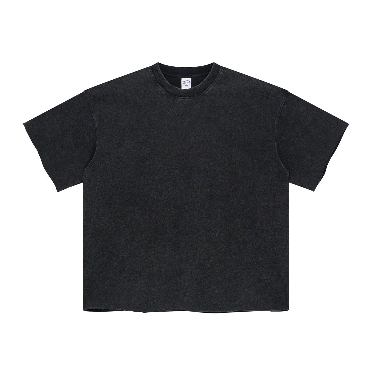 Raw Edge Thick Cotton T Shirt 9oz-INNBLAC Fashion Apparel