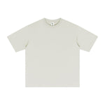 Solid Color Crew Neck Cotton T Shirt 255gsm