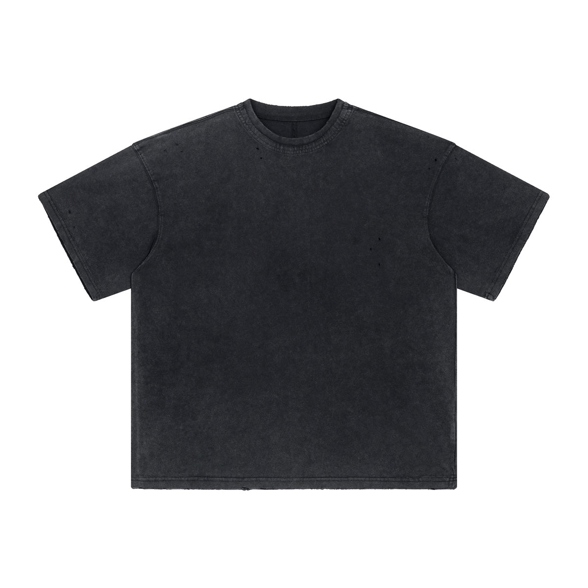 Stone Wash Faded Distressed Tee 7.5oz-INNBLAC Fashion Apparel