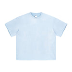 Stone Wash Super Heavyweight T Shirt 10.5oz-INNBLAC Fashion Apparel