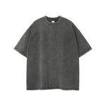 Stone Wash Thick Boxy T Shirt 8oz-INNBLAC Fashion Apparel