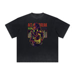 Heavyweight Streetwear Cartoon Graphic Tee