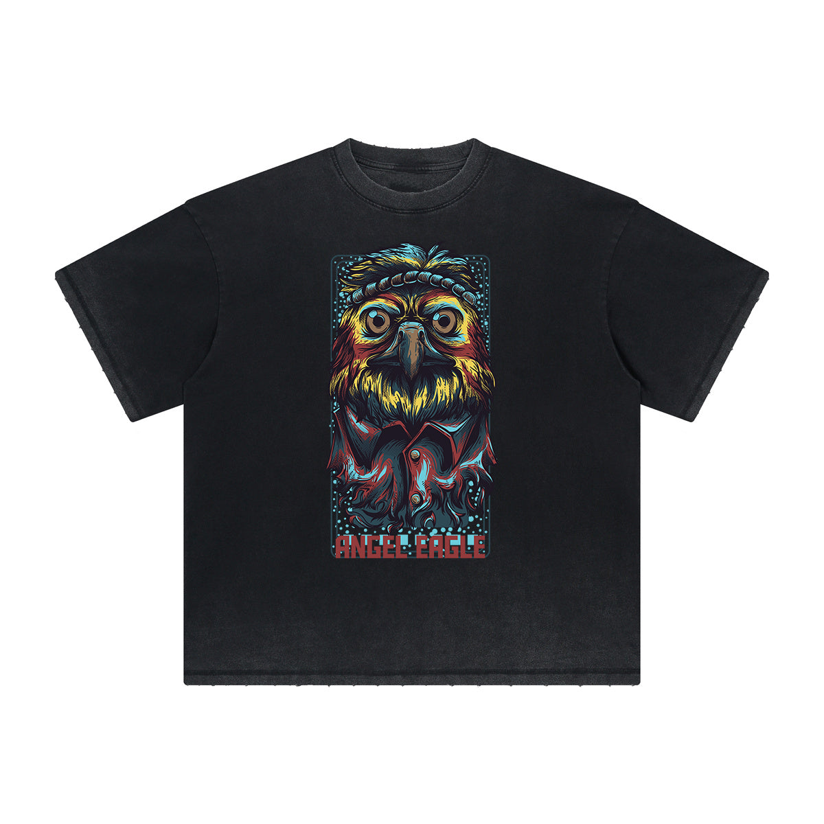 Heavyweight Streetwear Cartoon Graphic Tee