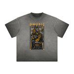 Distressed Streetwear Cartoon Graphic Tee