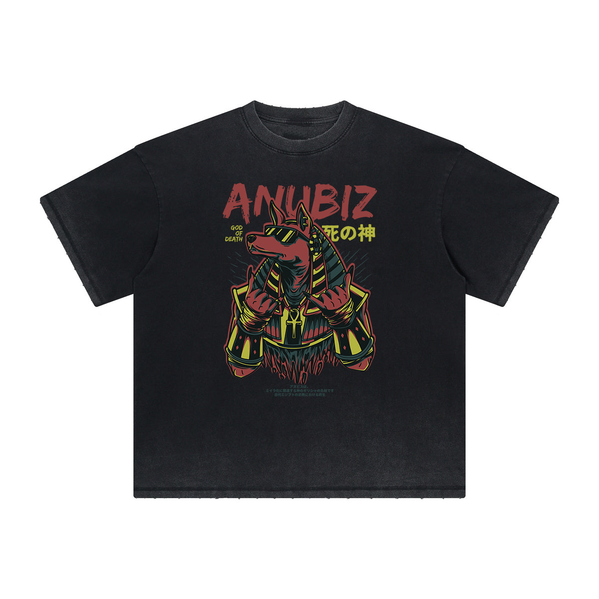 Heavyweight Streetwear Cartoon Graphic Tee