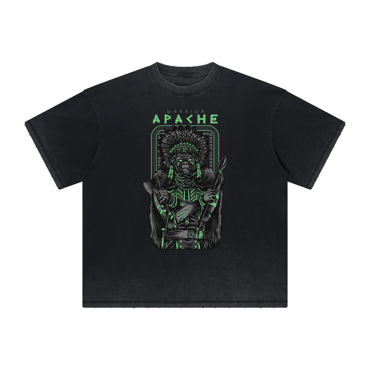 Heavyweight Streetwear Cartoon Graphic Tee