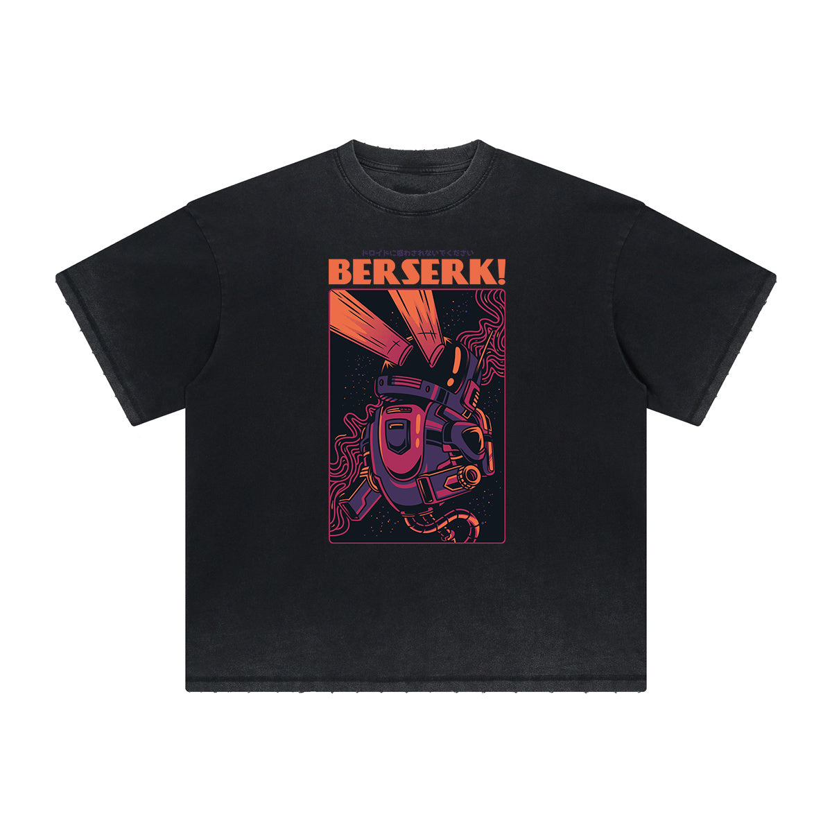 Heavyweight Streetwear Cartoon Graphic Tee