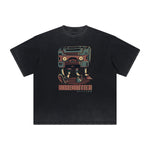 Heavyweight Streetwear Cartoon Graphic Tee