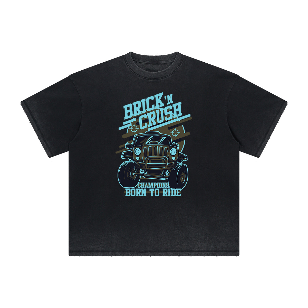 Heavyweight Streetwear Cartoon Graphic Tee