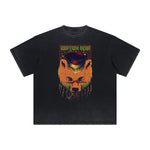 Heavyweight Streetwear Cartoon Graphic Tee