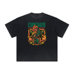Heavyweight Streetwear Cartoon Graphic Tee