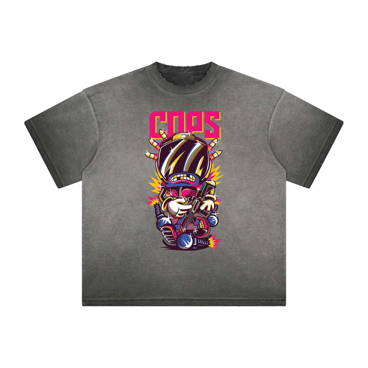 Heavyweight Punk Monster Graphic Tee