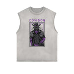 Punk Monster Graphic Muscle Tank