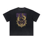 Distressed Punk Monster Graphic Tee