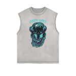 Punk Monster Graphic Muscle Tank