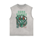 Punk Monster Graphic Muscle Tank