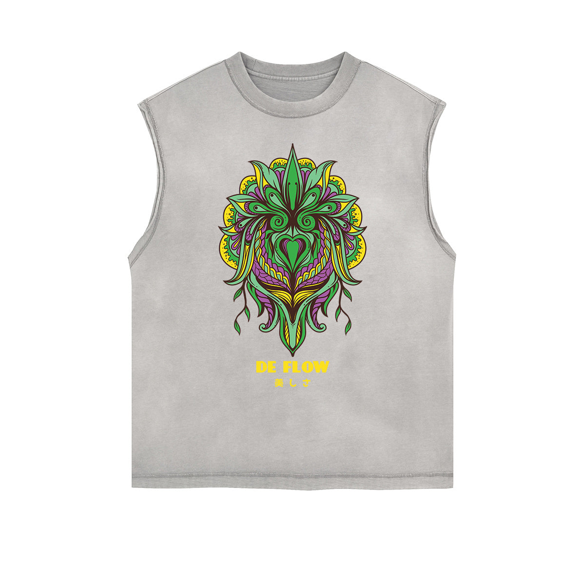 Punk Monster Graphic Muscle Tank